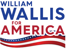 William Wallis for America logo