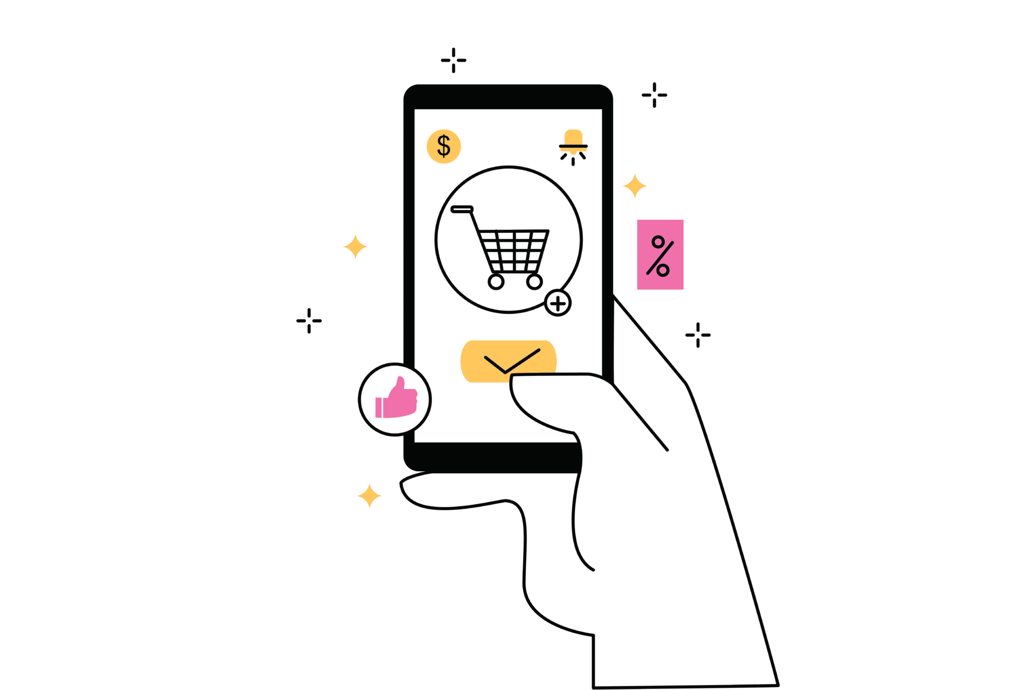 High-risk ecommerce payment processing on mobile device