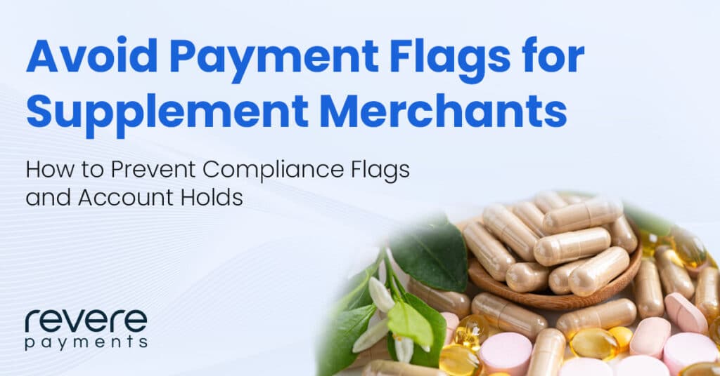 Avoid payment flags for supplement merchants